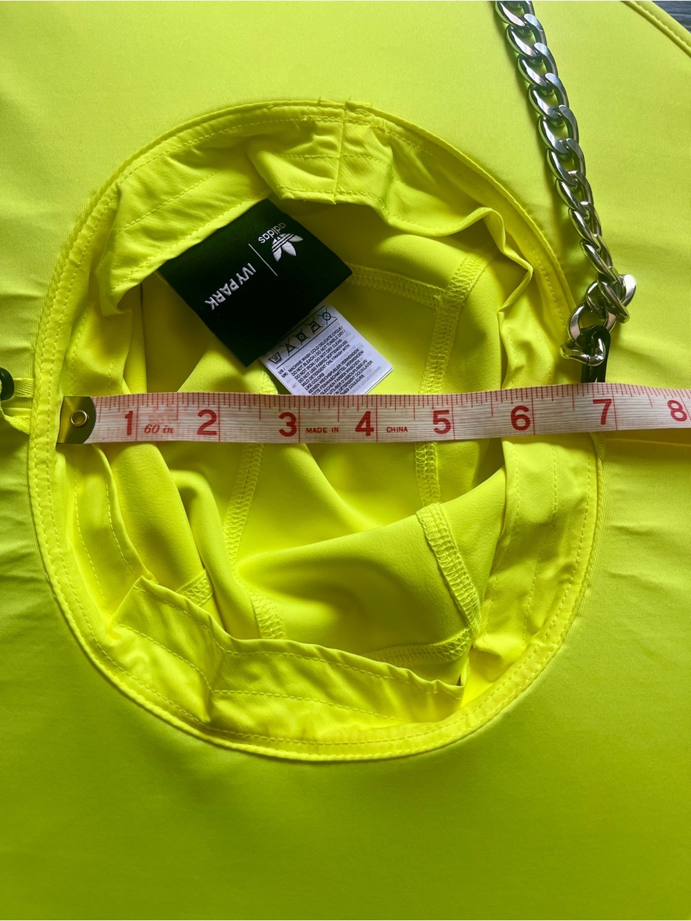 IVY PARK x Adidas Neon Yellow Wide Brim Hat - Picture 9 of 10